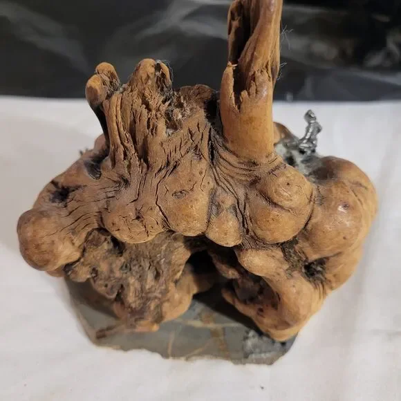 Ken Dettling Artist Sculpture 1983 Pewter Miniatures of Old West "Indian Villag" - Picture 7 of 11